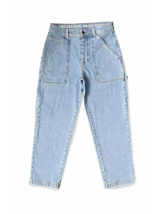 Homeboy X-tra Men's Jeans Pants in Baggy Line Denim