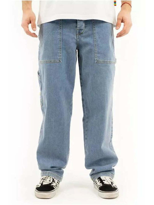 Homeboy X-tra Men's Jeans Pants in Baggy Line Denim