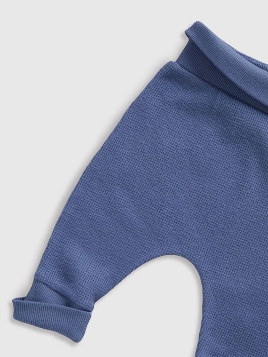 Kinder Sweatpants Set - Jogginganzug Blau 2Stück Bärchen