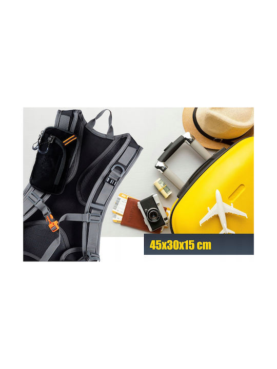 Ορειβατικό Σακίδιο 18lt Γκρι Daypack