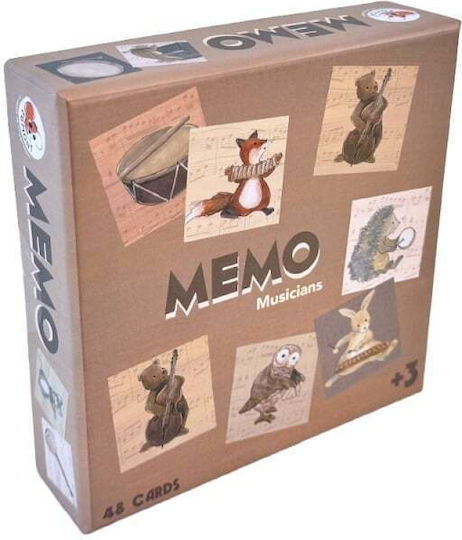 Настолна игра Memo Musicians за 2-4 играчи 3+ години Egmont