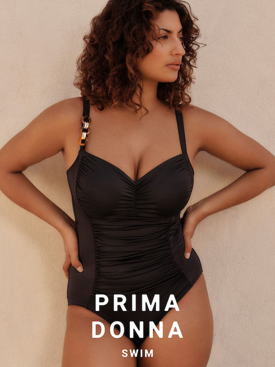 One Piece Swimsuit For Large Bust Roast Coffee