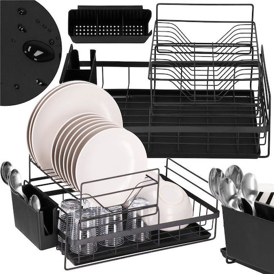 Sink Strainer Inox Black 50x30x24cm