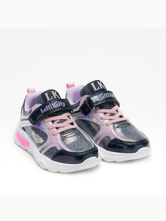 Lelli Kelly Kids Sneakers with Scratch & Lights Blue