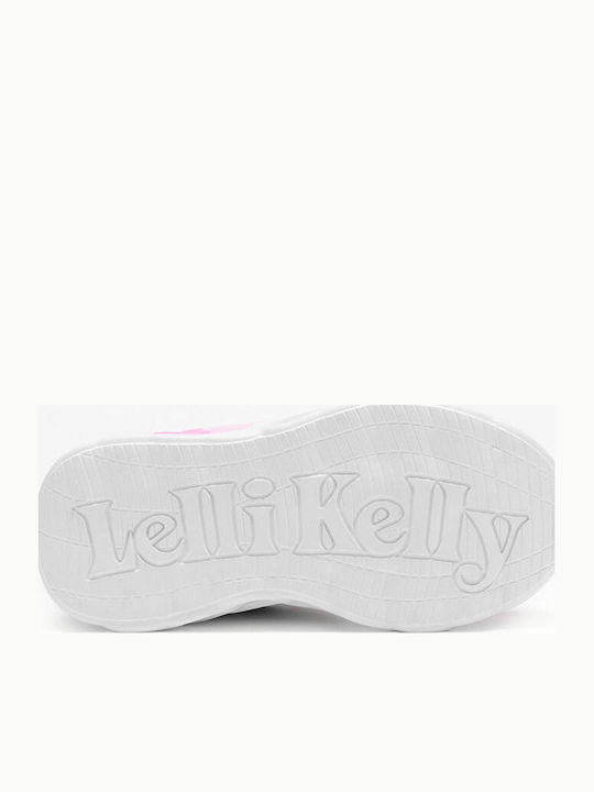 Christina Rosa Fantasia Pink Sneakers Kids Sneakers with Scratch & Lights Pink