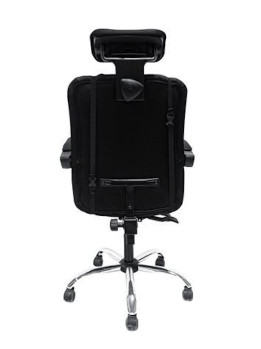 HomeMarkt Croner Office Chair With Recline Black