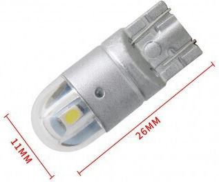 Auto LED T10 W5W Weiß Wasserdicht Ohne Canbus