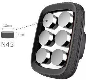 Suport magnetic pentru telefon auto M07-av2s