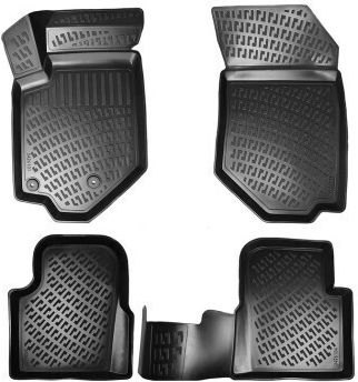 Set de covorașe auto din cauciuc tip disc pentru Peugeot 208 II 2019