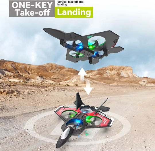 Remote Control Airplane Iuni S98 Combat Aircraft 360° Stunt Gyroscope Crash Resistant LED Lights