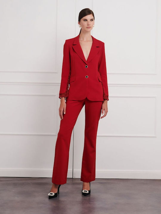 Pop & doll Women's RED Suit Bell