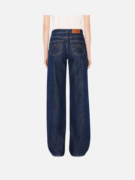 Kenzo Women's Jean Trousers in Regular Fit Blue