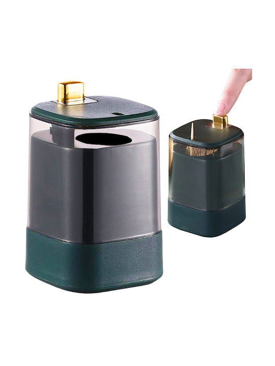 Toothpicks Case 8.5x6x6cm Green