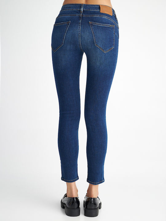 Staff Typos Women's Jean Trousers in Slim Fit Blue