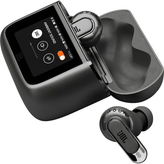 JBL Tour Pro 3 In-ear Bluetooth Handsfree Ακουστικά με Θήκη Φόρτισης Μαύρα