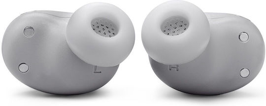 JBL Live Buds 3 Bluetooth Handsfree Earphones with Sweat Resistance and Charging Case Silver