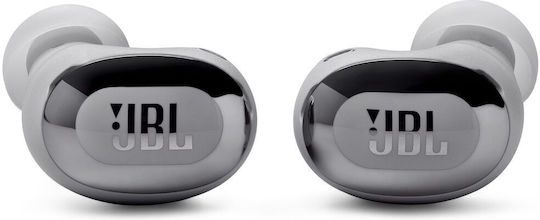 JBL Live Buds 3 Bluetooth Handsfree Earphones with Sweat Resistance and Charging Case Silver