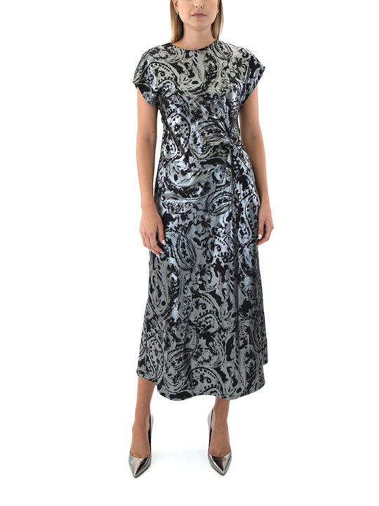 Kramma Midi Dress Silver