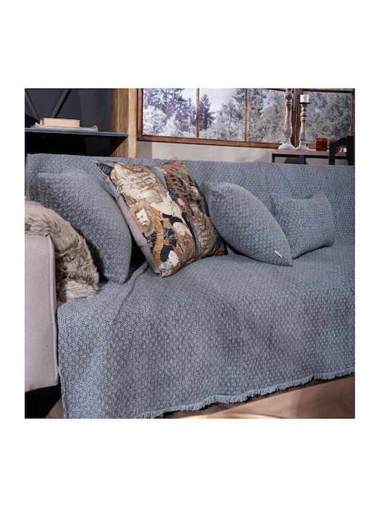 Teoran Michigan Ριχτάρι Πολυθρόνας Chenille 180x150εκ. 04 52015548