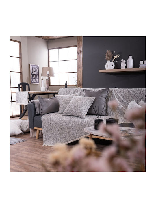 Teoran Nashville Ριχτάρι Πολυθρόνας Chenille 180x150εκ. 01
