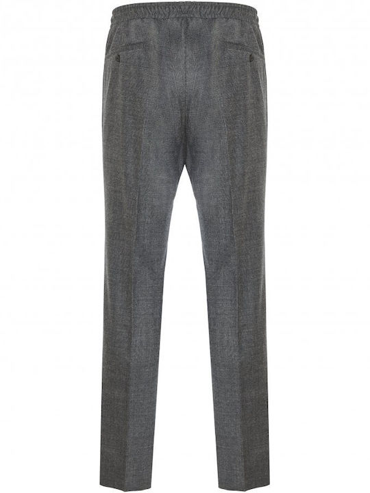 CC Collection Corneliani Men's Trousers Elastic Gray