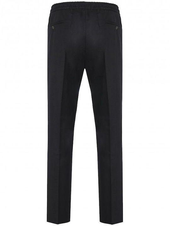 CC Collection Corneliani Men's Trousers Elastic Black