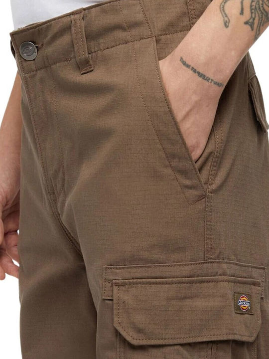 Millerville Trousers Cargo in Straight Line Brown Mushroom