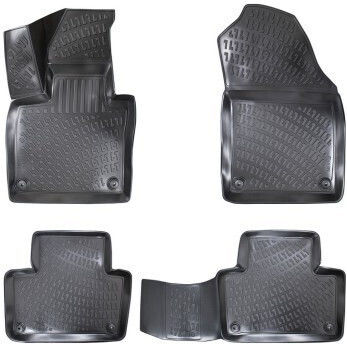 Set de covorașe auto din cauciuc pentru Volvo XC-90 II 2015
