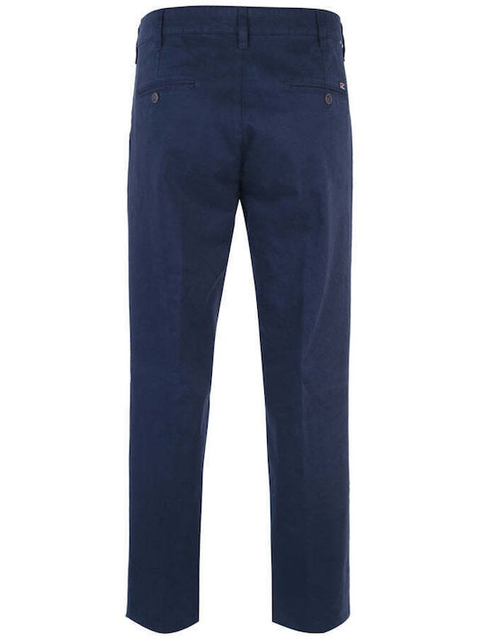 New Company Herrenhose Chino Elastisch Navy