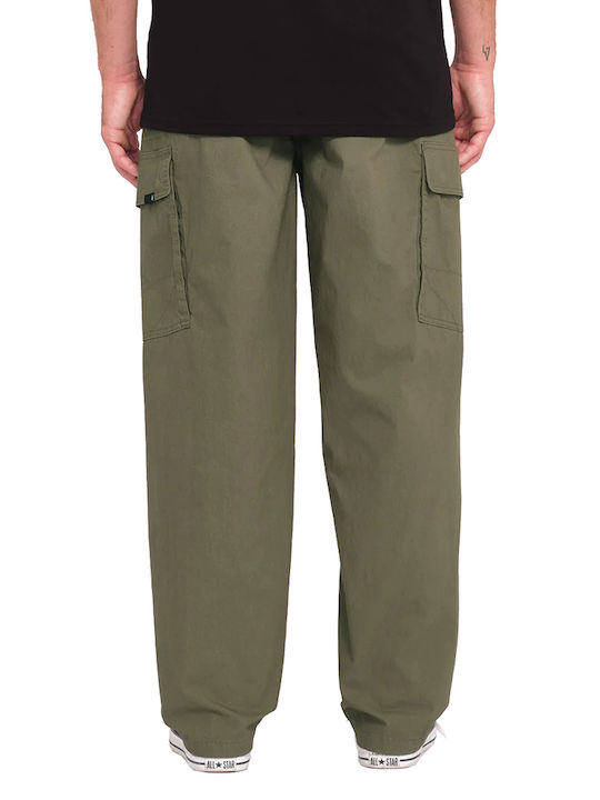 Volcom Herrenhose Cargo in Lockerer Passform Wintermoss