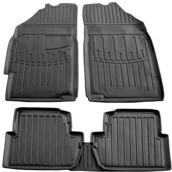 Set de covorașe auto din cauciuc tip disc pentru Chevrolet Spark M300 2009-2015