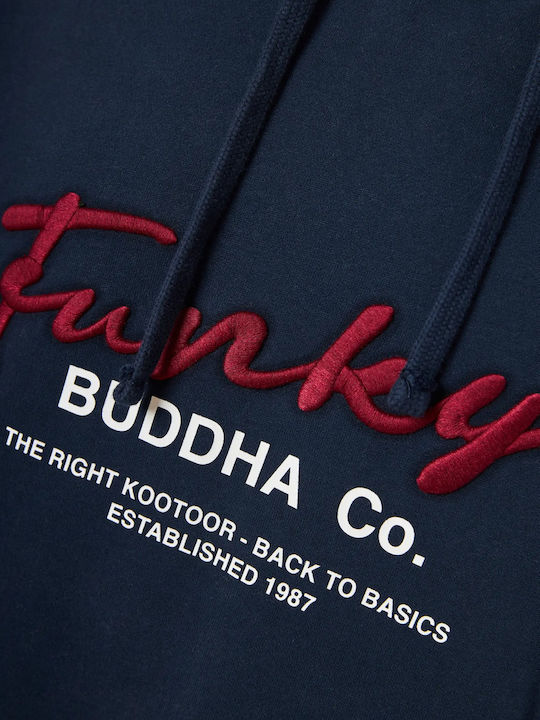 Sweatshirt with Hood Blue