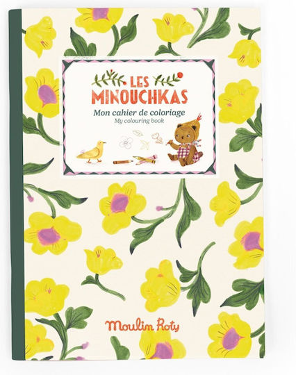 Carte de colorat Minouchkas Moulin Roty