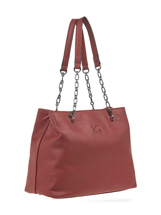 Verde Damen Tasche Schulter Rot