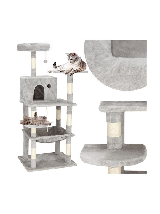 Scratching Post Cat Trees Gray Height 145cm