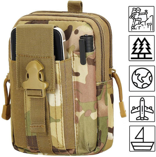 Militärische Tasche Taille aus Polyester Multicam
