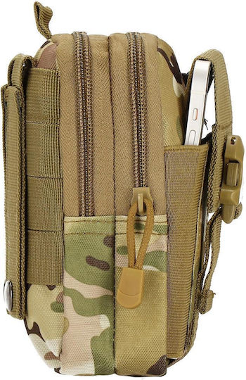 Militärische Tasche Taille aus Polyester Multicam