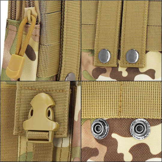 Militärische Tasche Taille aus Polyester Multicam