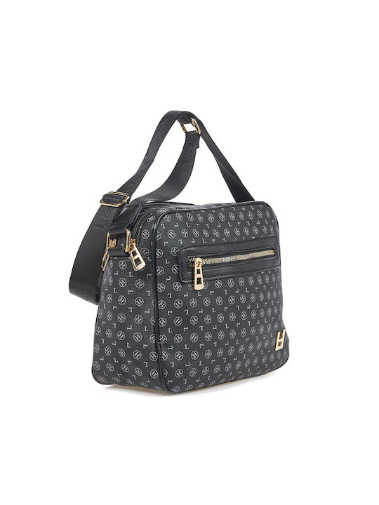 L&H Women's Bag Shoulder Black