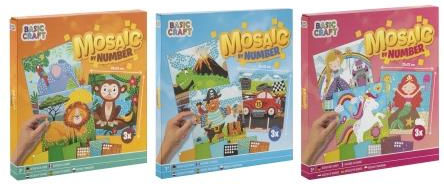 Set Creativ Mozaic după Numere Grafix