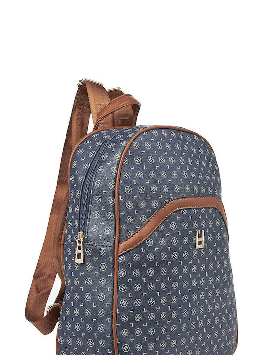 L&H Damen Tasche Rucksack Blau