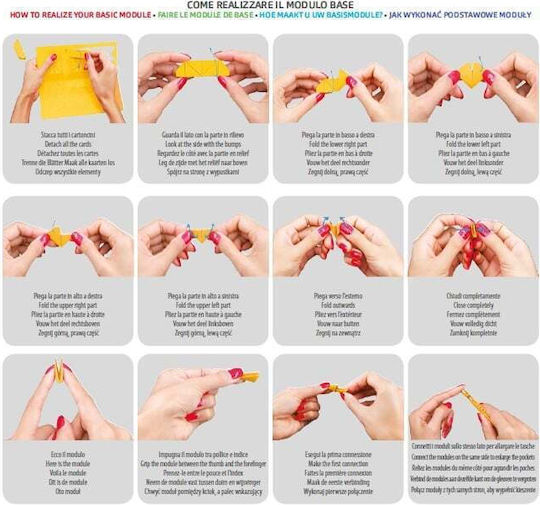 Origami Creagami Snake pentru copii de 3+ ani+ ani