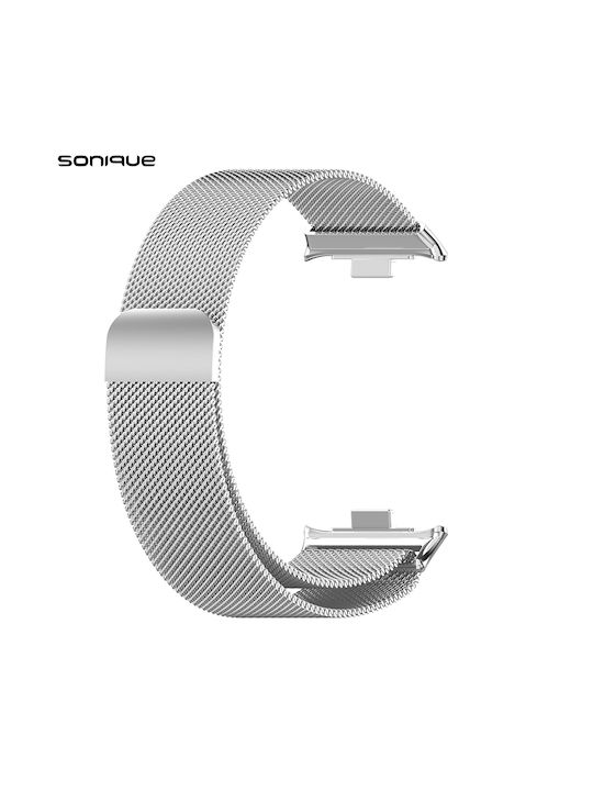 Sonique Strap Stainless Steel Silver (Redmi Watch 4 / Redmi Watch 5)