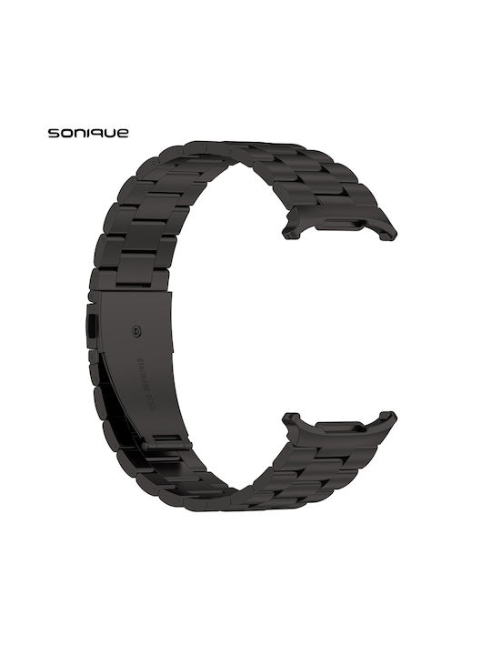 Sonique Λουράκι Ανοξείδωτο Ατσάλι Μαύρο (Samsung Galaxy Watch 7 Ultra)