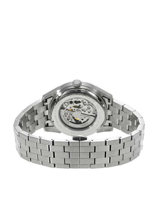 Lip Watches Himalaya Men's Watch Automatic with Silver Metal Bracelet