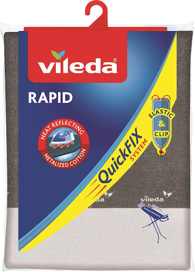 Vileda Rapid Покривка за гладене Сив 130x45см