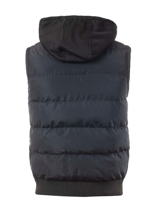 Ärmellos Jacke Blau