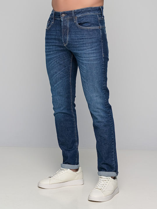 Staff Men's Jeans Pants in Slim Fit Blue