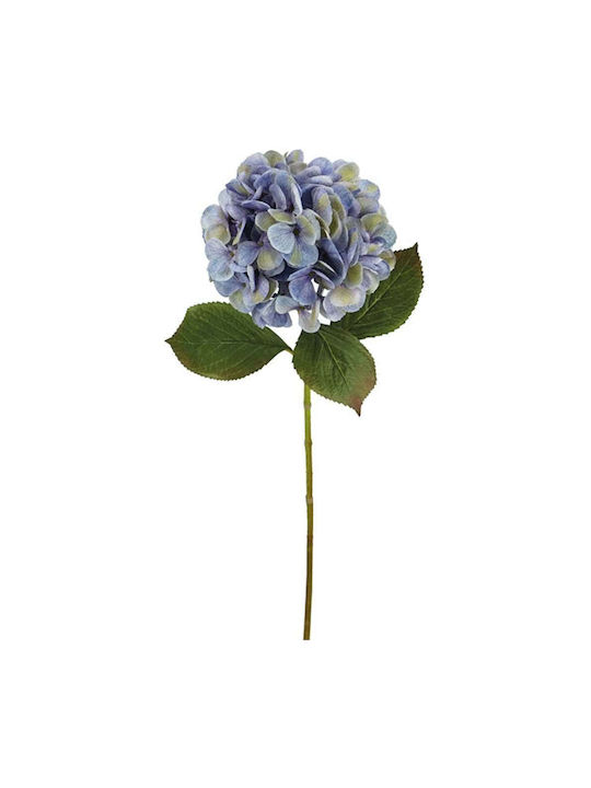 Marhome Artificial Decorative Branch Hydrangea Light Blue 60cm