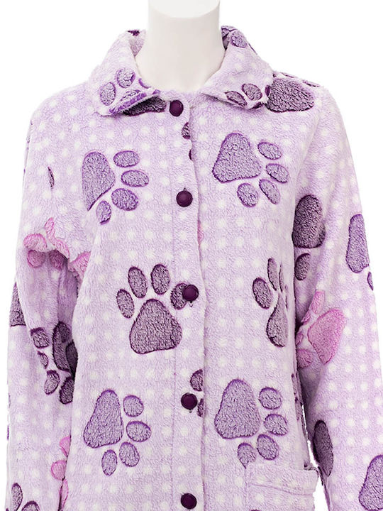 Dustin Winter Women's Robe Lilac